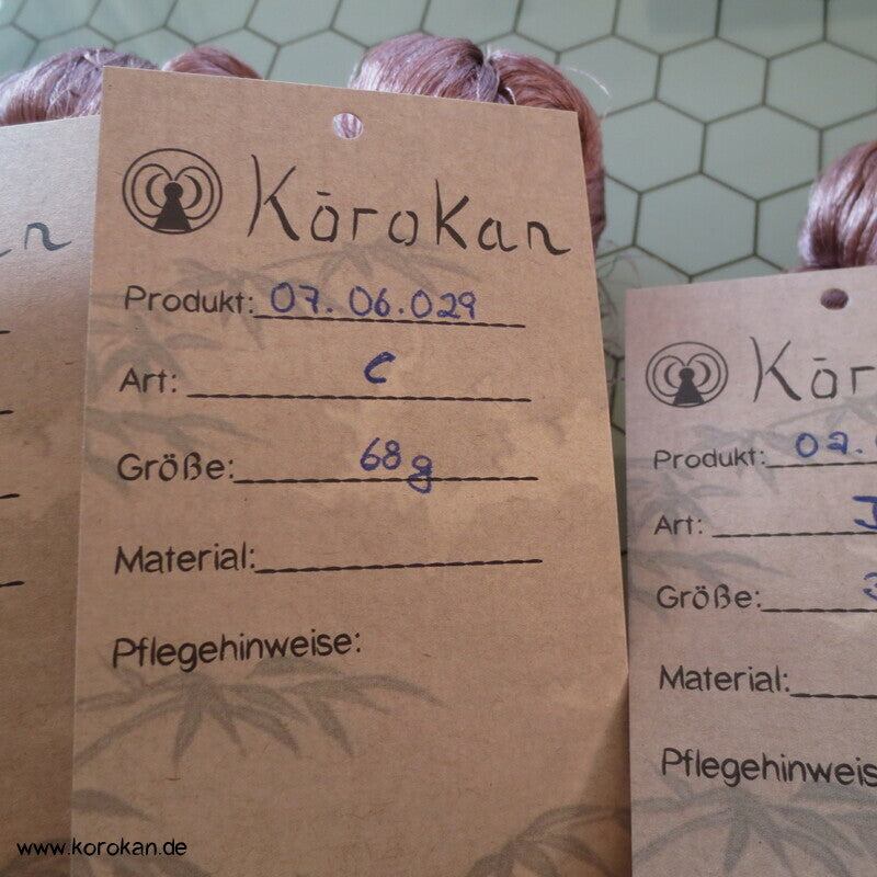 mauve Seidengarn zum Weben aus japanischer Obi Werkstatt