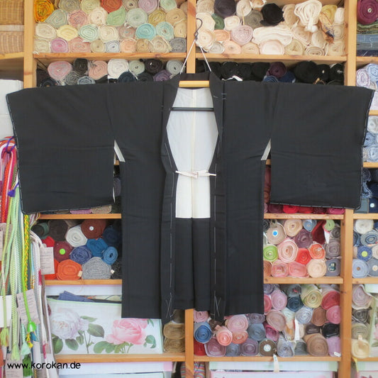 gewebte Häuser, Blüten, Wolken Haori, mit Himo