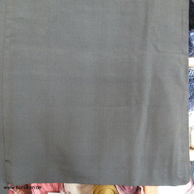 gesticktes Mon Hitoe Haori  Seidencrepe Kimono Jacke
