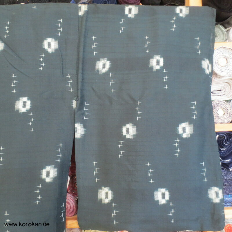 Igeta Kasuri Hitoe Kimono, Meisen Seide