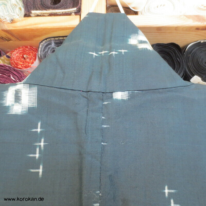 Igeta Kasuri Hitoe Kimono, Meisen Seide