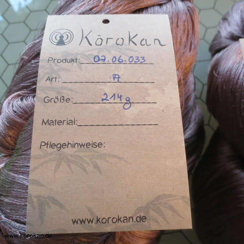 dunkles mauve Seidengarn zum Weben aus japanischer Obi Werkstatt