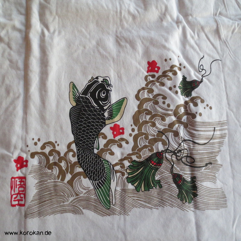 Maneki Neko T Shirt Gr. L
