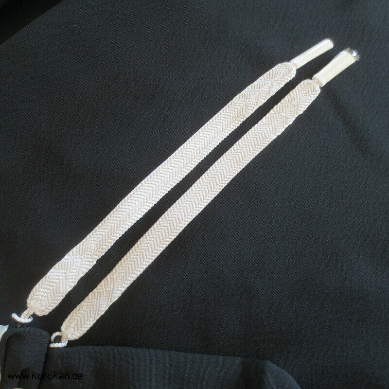 gewebte Häuser, Blüten, Wolken Haori, mit Himo