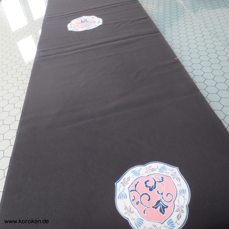 Phönix Enbleme Tomesode Kimono Seidencrepe