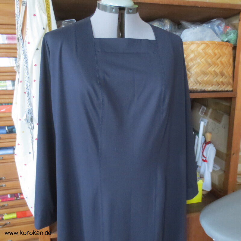 das blaue Romanit Büro Kleid, XL