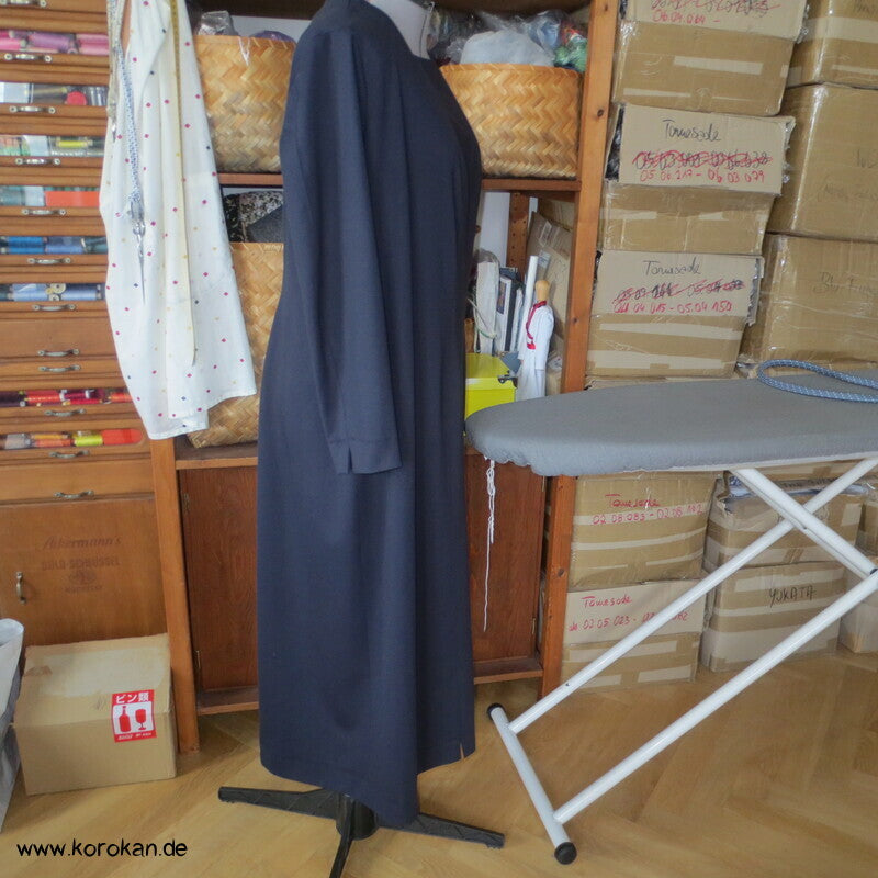 das blaue Romanit Büro Kleid, XL