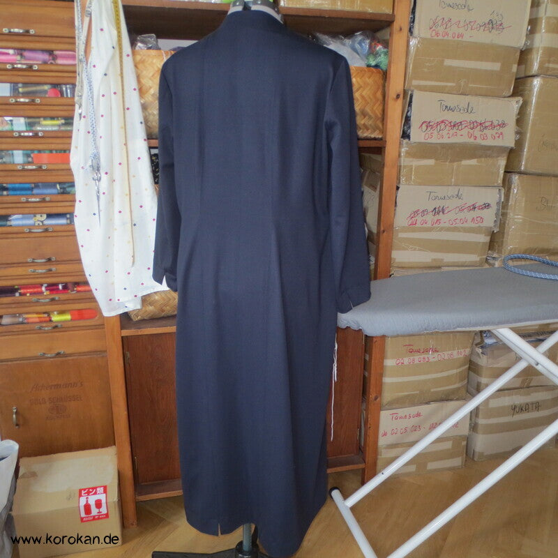 das blaue Romanit Büro Kleid, XL