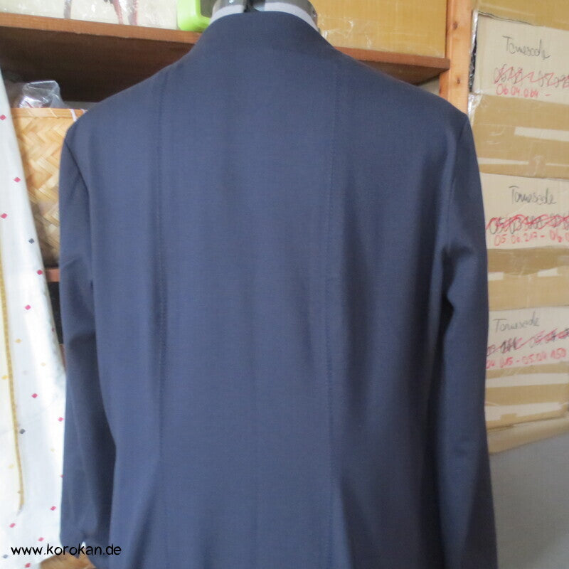 das blaue Romanit Büro Kleid, XL