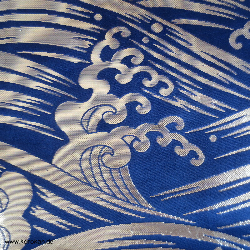 wilde Wellen Bokashi Brokat Umanori Hakama Kimono Hose