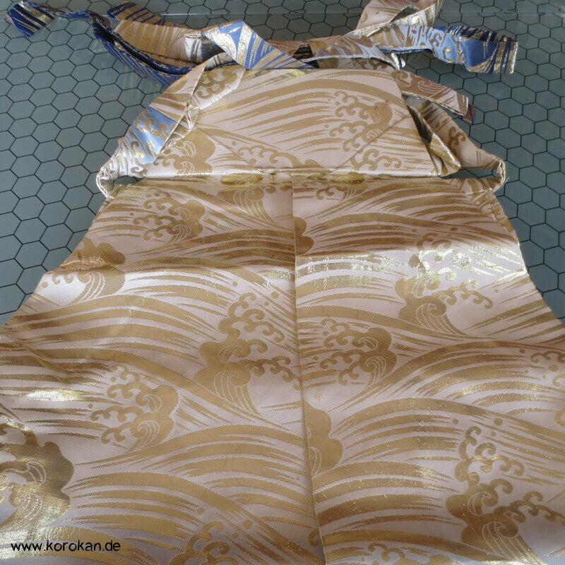 wilde Wellen Bokashi Brokat Umanori Hakama Kimono Hose
