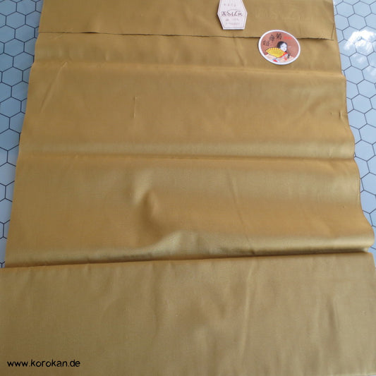 Hakkake khaki Honan Seide unteres Kimono Futter