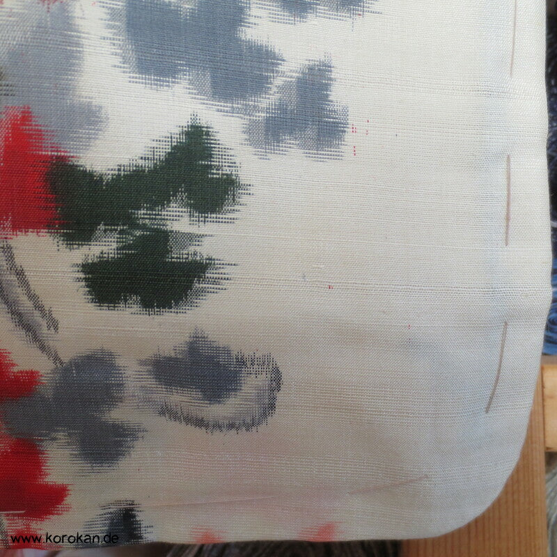 Herbstblättersträuße Meisen Seiden Kimono