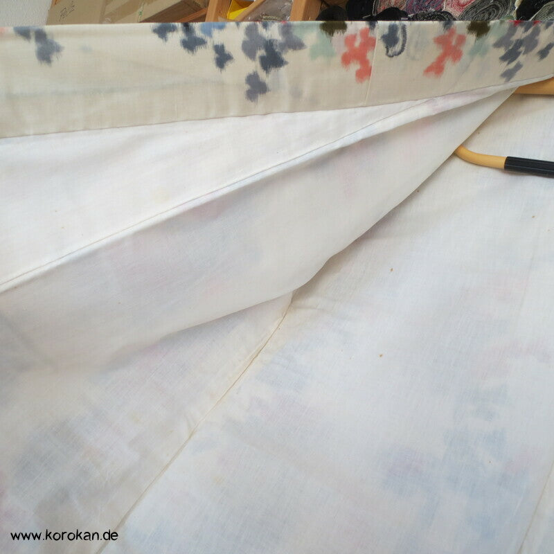 Herbstblättersträuße Meisen Seiden Kimono