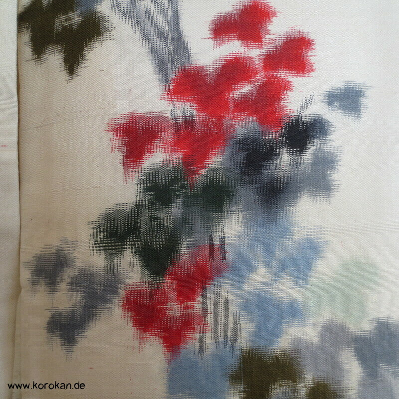 Herbstblättersträuße Meisen Seiden Kimono