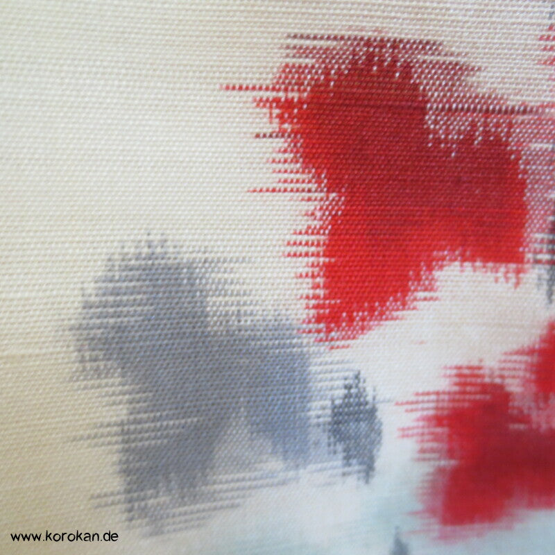 Herbstblättersträuße Meisen Seiden Kimono