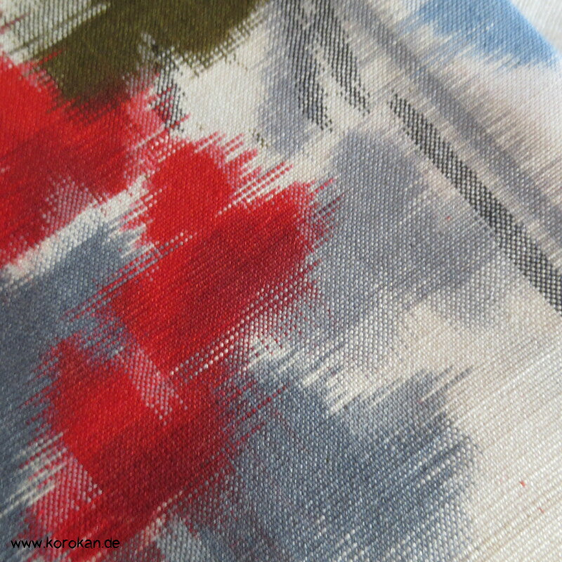 Herbstblättersträuße Meisen Seiden Kimono