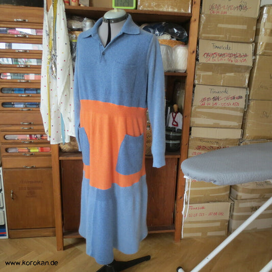 Edel Kaschmir Pullover Upcycling Kleid