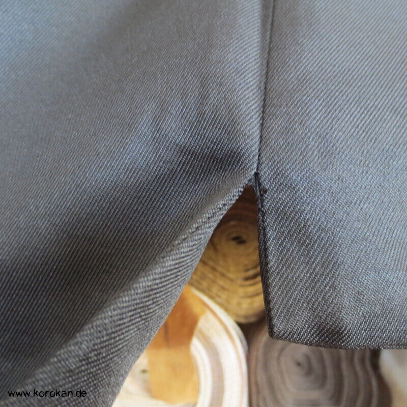 Happi Kimono Jacke, gestickte Fächer