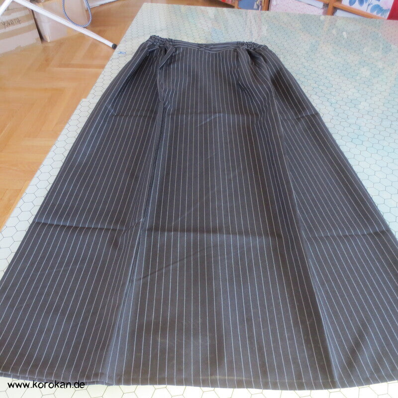 gestreifte Sommer Synthetik Fake Hakama - Andon - Rock - Typ