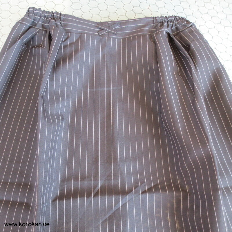 gestreifte Sommer Synthetik Fake Hakama - Andon - Rock - Typ