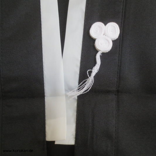 Kimono Weste, mit weißem Han Eri, Ornament