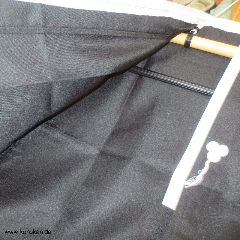 Kimono Weste, mit weißem Han Eri, Ornament