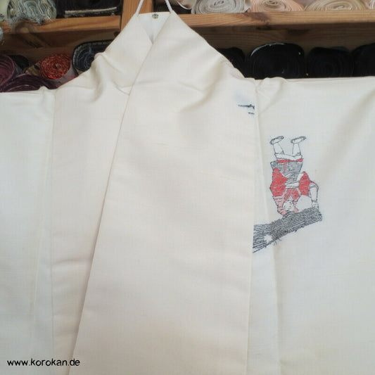 Bauersfrauen Tsumugi Seiden Kimono von Yamato