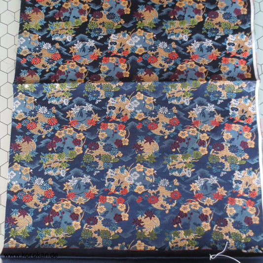 Rondelle fein und zart Kimono Seiden Obi Brokat