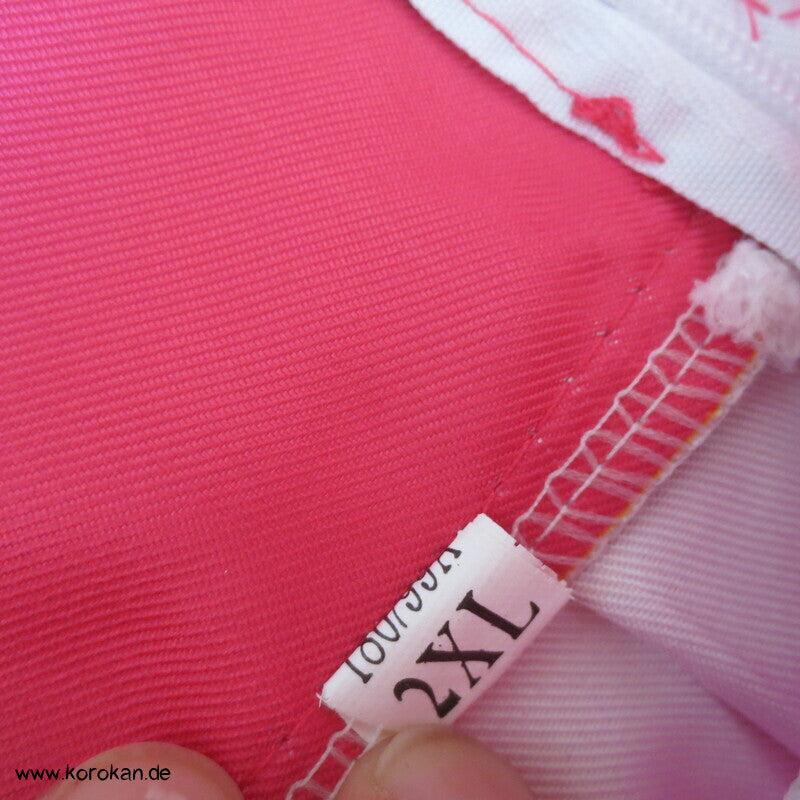 Frauen Faschings Hakama mit Blütendruck