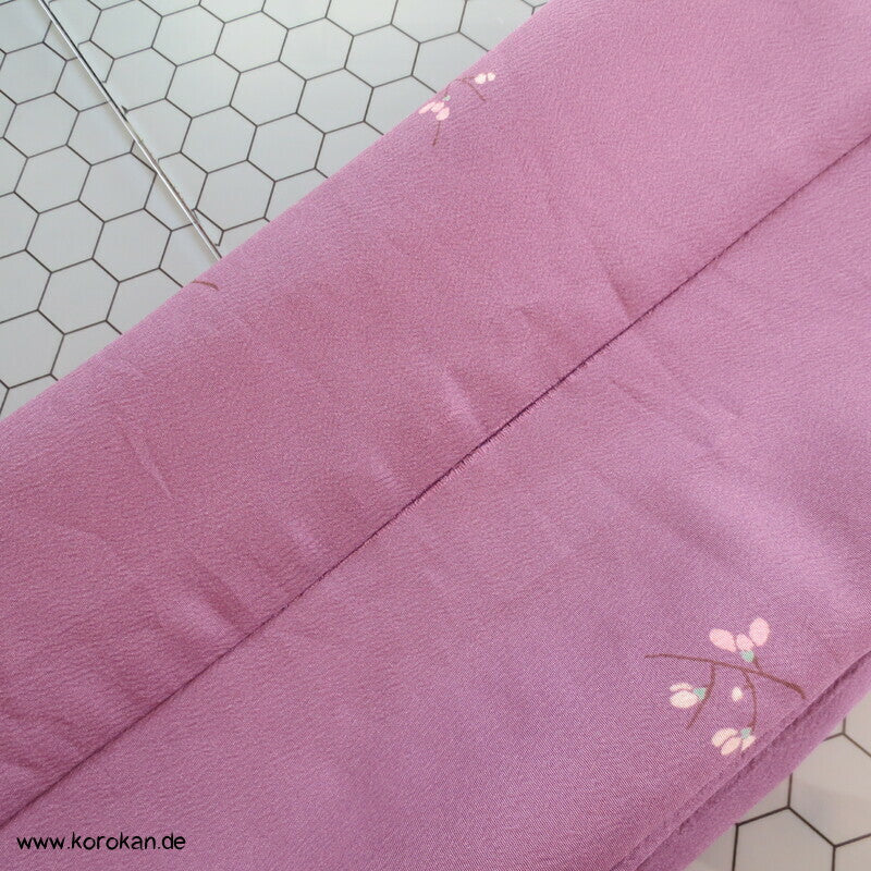 Blümchen Crepe Hitoe Komon Kimono