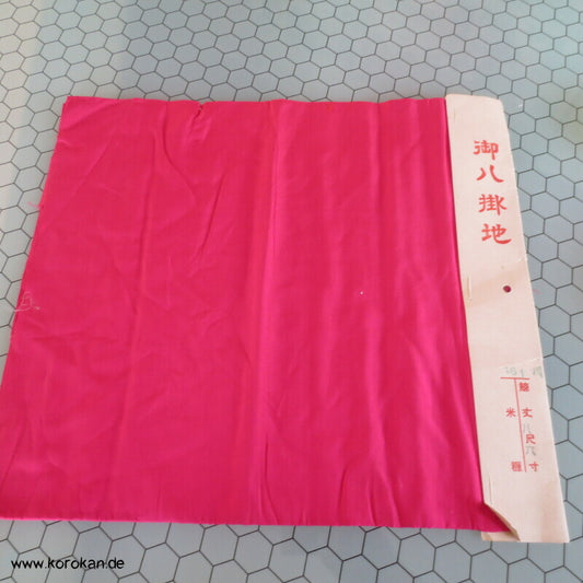 Hakkake pink Seiden Honan originalgeheftet