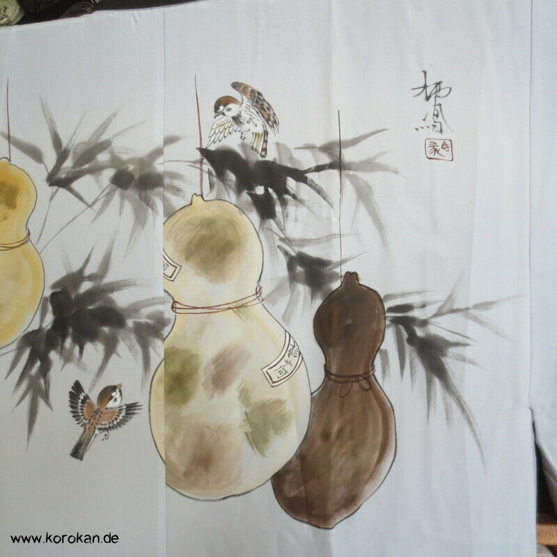 Spatzen, Kalebassen Juban Kimono, Seide
