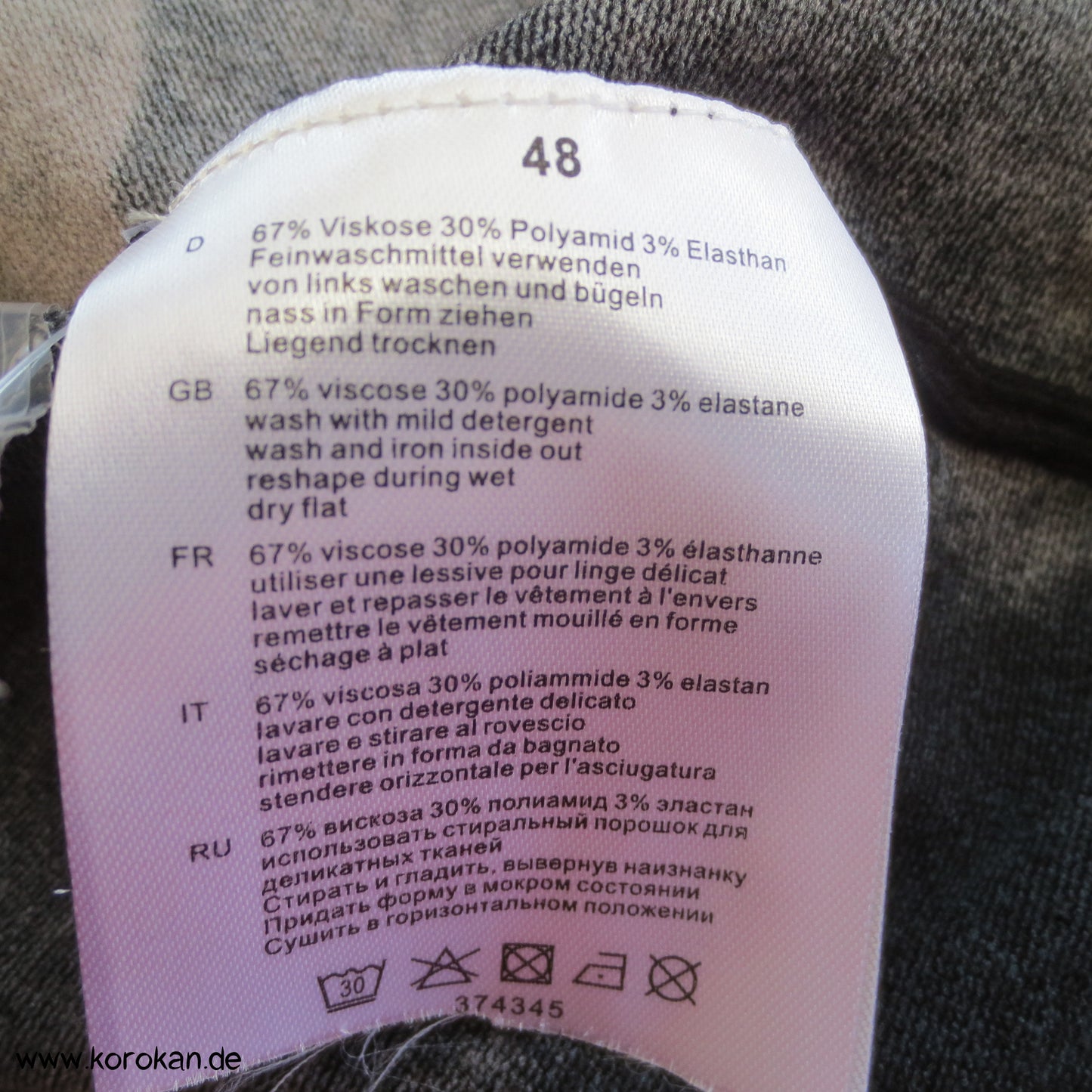 Strickjacke mit Japan Anmutung