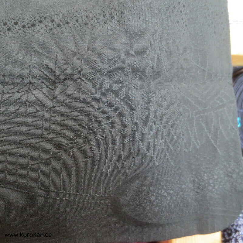 Bambusgitter und -zäune schwarze Haori