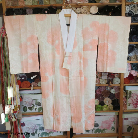 Bokashi Farbverläufe, Sakura Seide, Juban Unterkimono