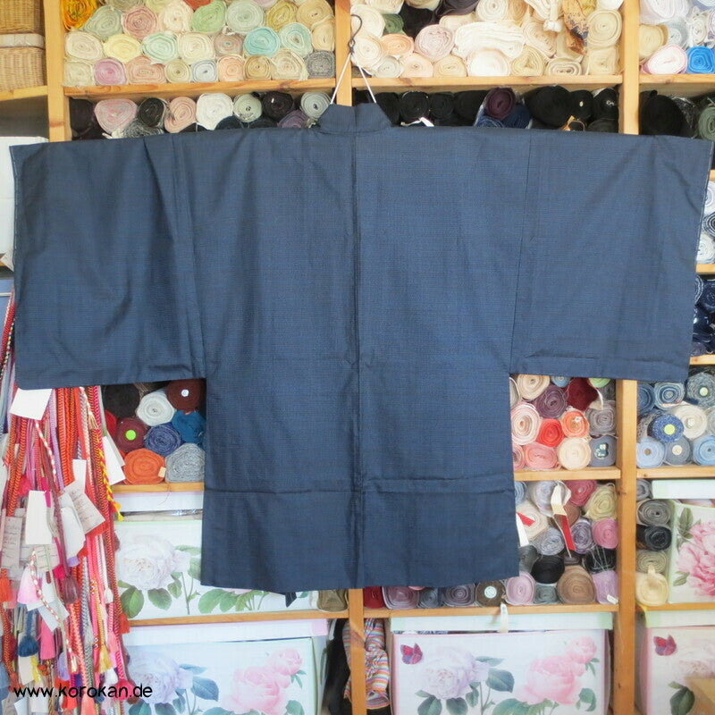 Tsumugi Seiden Haori Kimono Jacke, Bildfutter