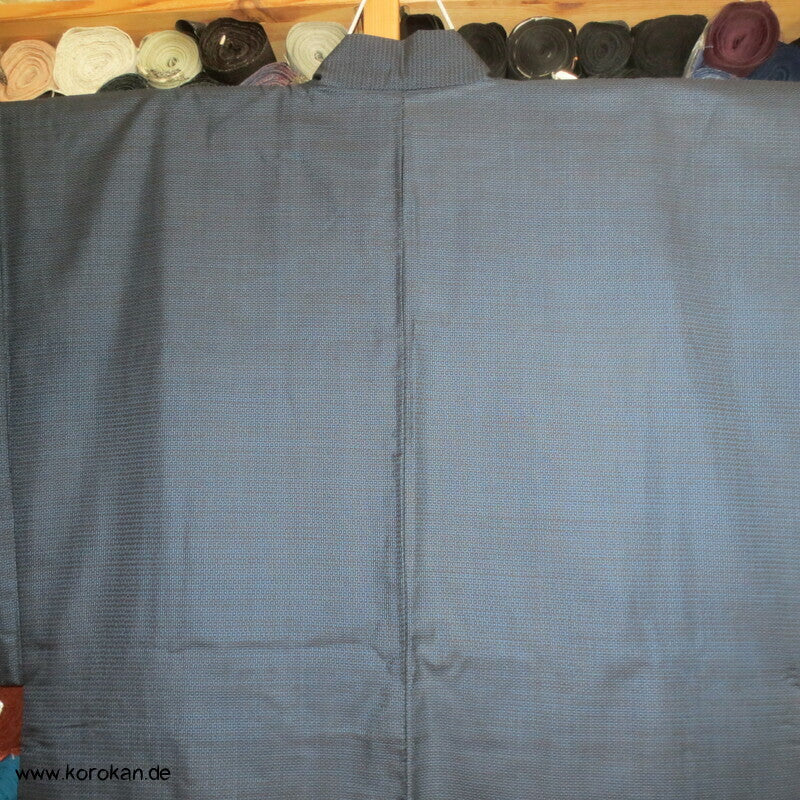 Tsumugi Seiden Haori Kimono Jacke, Bildfutter