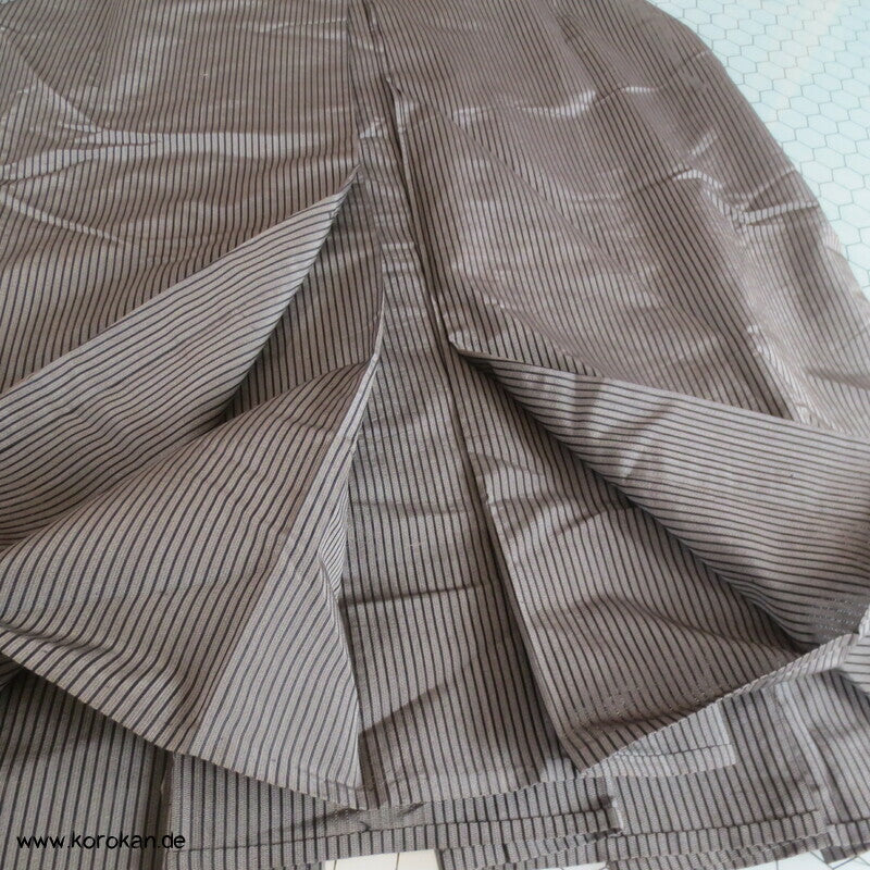 Sommer Rho Seide gestreifte Hakama - Andon - Rock - Typ