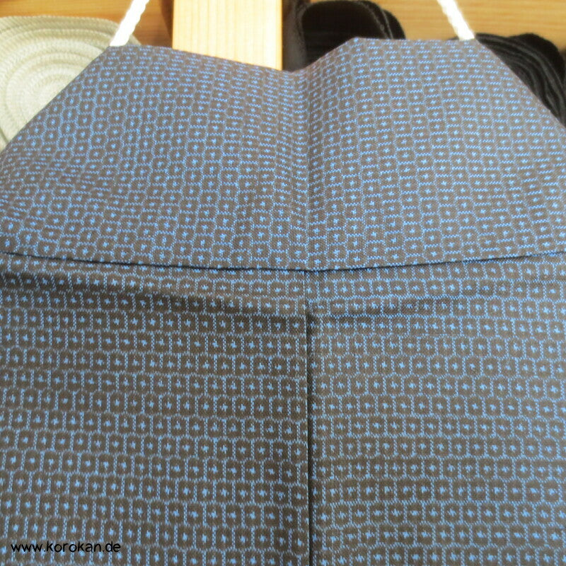 Tsumugi Seiden Haori Kimono Jacke, Bildfutter