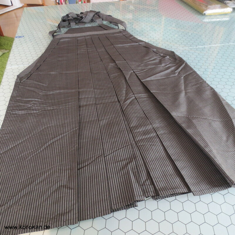 Sommer Rho Seide gestreifte Hakama - Andon - Rock - Typ