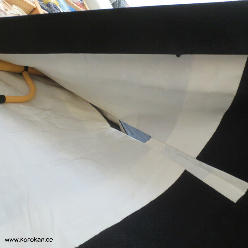 Bambusgitter und -zäune schwarze Haori