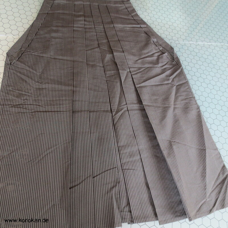 Sommer Rho Seide gestreifte Hakama - Andon - Rock - Typ