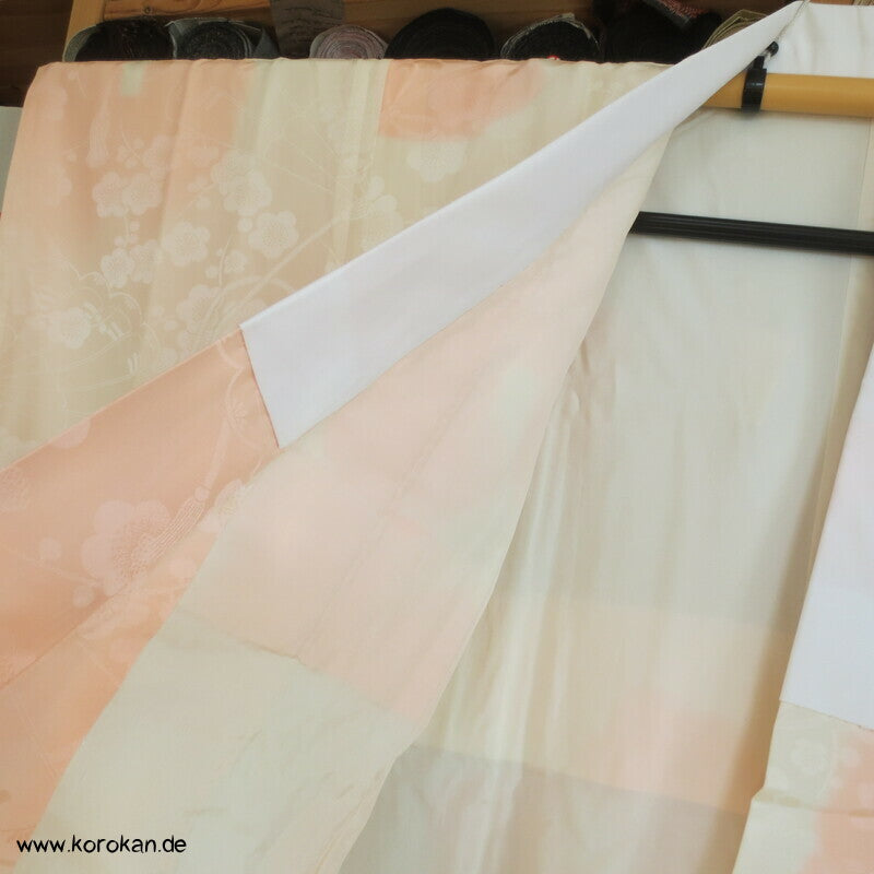 Bokashi Farbverläufe, Sakura Seide, Juban Unterkimono