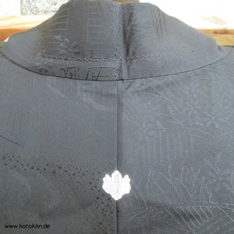 Bambusgitter und -zäune schwarze Haori