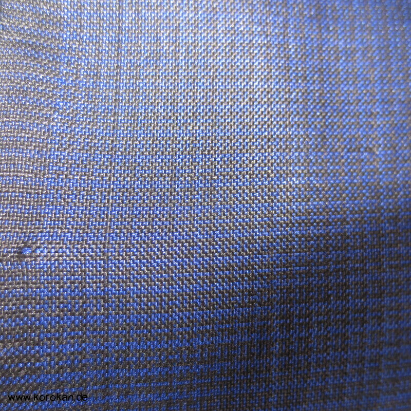 Männer Haori Araihari Kimono Seiden Stoff marineblau