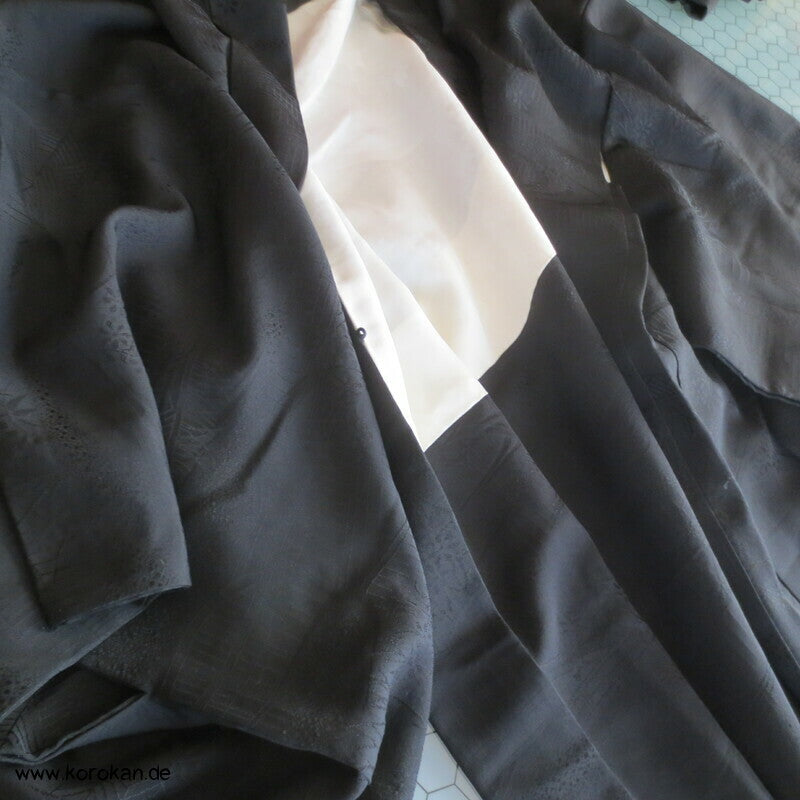 Bambusgitter und -zäune schwarze Haori