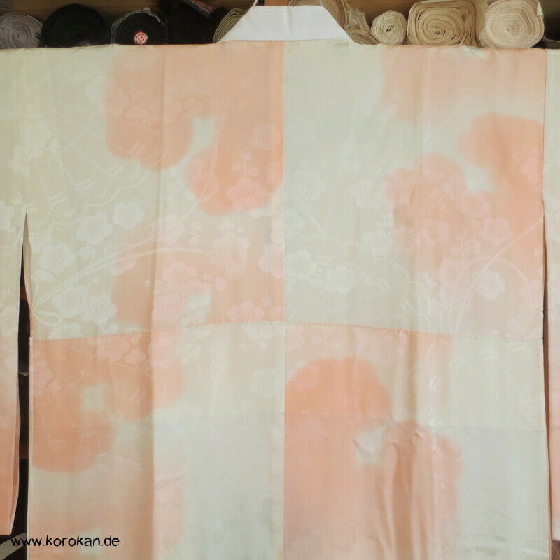 Bokashi Farbverläufe, Sakura Seide, Juban Unterkimono