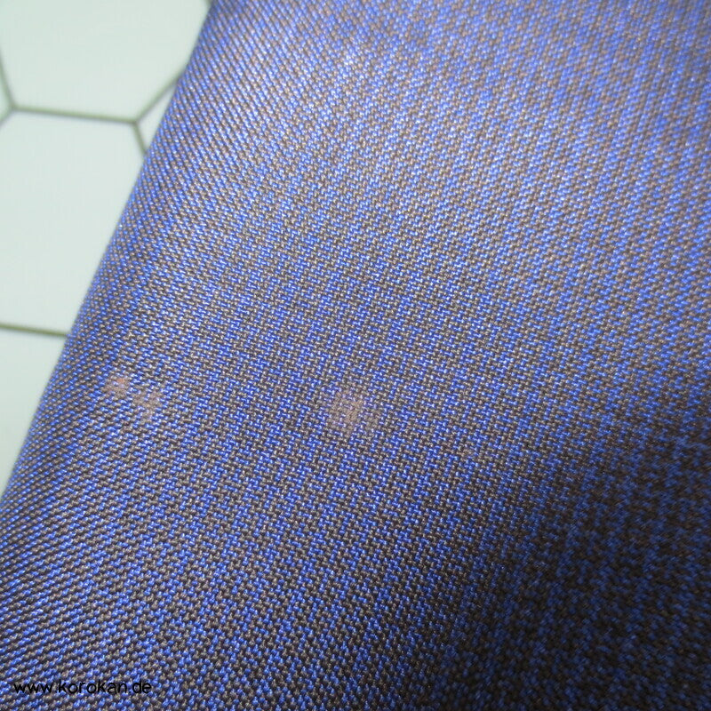 Männer Haori Araihari Kimono Seiden Stoff marineblau