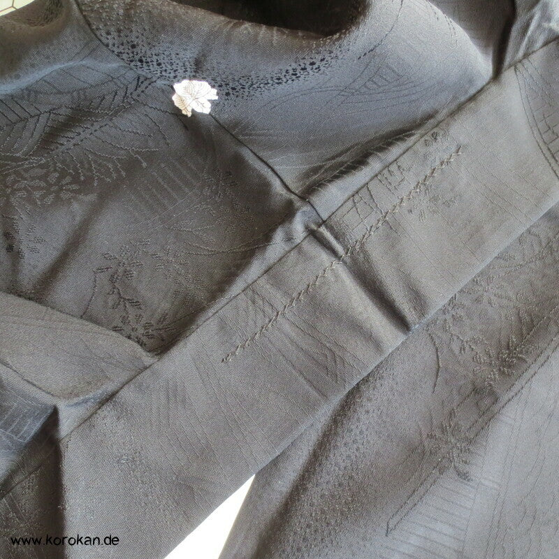 Bambusgitter und -zäune schwarze Haori